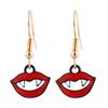 Brincos de Halloween Transfronteiriços Fantasma Caveira Joias Personalizadas Liga Abóbora Brincos de Desenho Animado Europeus e Americanos Conjunto Amazon