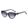 2026 Gafas de Sol Ojo de Gato Más Vendidas Estilo Callejero Transfronterizo Retro Versátiles Gafas para Adelgazar la Cara Gafas con Protección UV