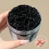 Faixa de cabelo de elástico infantil para menina, anel de cabelo elástico alto, acessórios de cabelo para meninas, não machuca o cabelo, corda de cabelo fofa, adorno de cabeça