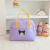 Bolsa de Lonchera Térmica con Dibujo de Diablito Melodyti Bolsa de Lonchera Portátil Bolsa de Almacenamiento Impermeable Bolso de Mano Bolsa para Mamá