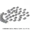 Acessórios de joias faça você mesmo liga espaçador em forma de borboleta espaçador contas espaçador suporte de flor espaçador reto contas espaçadoras pingente produto semi-acabado pulseira colar de corda