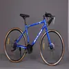 Bicicleta de Carretera 700C Bicicleta de Carretera para Hombres y Mujeres Ciclismo Urbano Ropa de Trabajo Velocidad Variable Ligera Rueda Delgada Retro Bicicleta para Adultos