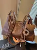 Elegante bolso nuevo de gran capacidad para el día a día de Shuai Mijia, bolso de hombro, bolso tote, bolso casual retro simple