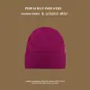 Gorro de Punto Transfronterizo con Logo Casual para el Frío Jacquard Bordado Gorro de Lana Multicolores Cálido y a Prueba de Frío para Hombres