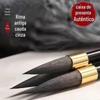 Cabo Cinza Verve Pelo de Lobo Verve Pincel Profissional Lobo Ovelha e Pelo Roxo Pelo de Lobo Puro Treinando Iniciante Caligrafia Regular Caneta Macia