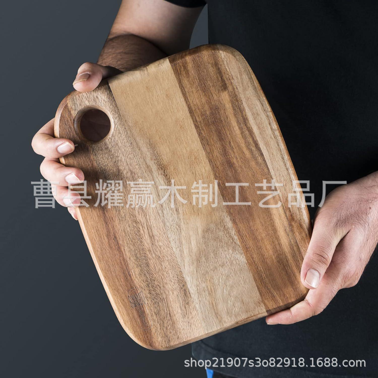 相思木菜板实木砧板户外野露营便携水果板木质奶酪芝士板BSCI