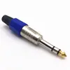Cabezal de Soldadura Estéreo 6.5 Enchufe de Micrófono 6.35MM Mezclador Suizo de Dos Canales Enchufe Grande de Tres Pines