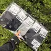 Calcetines Casuales de Algodón a Media Pantorrilla para Hombre Qianzufang, Tejidos a Máquina, Costura Sin Costuras, Estilo de Negocios Simple, 26 Otoño/Invierno
