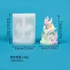 Molde de Silicona para Vela Aromática de Calavera con Llama de Halloween Molde para Adorno de Yeso de Vela Aromática