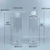 Botella Transparente para Sub-Embotellado 5-300ml Botella con Tapa Flip-Top Botella Exprimidora 500ml Botella para Loción Botella Cosmética Botella Redonda de 1 Litro