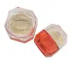 Set de Botellas de Vidrio para Cosméticos Botella de Crema Botella de Loción Botella de Tónico Botella de Producto de Cuidado de la Piel de Alta Gama Cubierta Acrílica