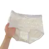 Ropa Interior Combinada Estampada Morada para Mujer, Cómoda y Transpirable, Entrepierna Antibacteriana de Seda de Morera 10A, Ropa Interior de Triángulo para Mujer al por Mayor