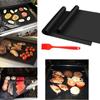 Amazon Alfombrilla para Parrilla BBQ Resistente a Altas Temperaturas Antiadherente de Fibra de Vidrio Teflon Portátil