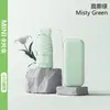 Mini Guarda-chuva de Cartão para Sol, Proteção Solar, Cápsula para Chuva ou Sol, Compacto, Guarda-chuva Dobrável Portátil para Meninas com Bom Visual