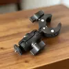 Soporte para Cámara Deportiva de Motocicleta, Navegación para Teléfono Móvil, Espejo Retrovisor para Montaje en Bicicleta al Aire Libre, Soporte Fijo para Manillar tipo Selfie Stick