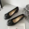Novos Sapatos Simples, Scarpins Confortáveis, Sapatos Rasos da Moda Versáteis de Cor Sólida para Mulheres, Sapatos Preguiçosos, Sapatos de Comércio Exterior Transfronteiriço