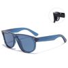 Gafas de Sol Cóncavas de Marco Grande para Mujer, Sensación de Alta Gama, Protección UV 2026, Estilo de Marca Europea y Americana, Gafas de Sol Cuadradas de Moda para Hombre