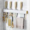 Estante de cocina Platinum de lujo ligero para montaje en pared, sin perforaciones, para condimentos, estante de almacenamiento completo para condimentos montado en la pared
