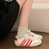 Zapatillas de Entrenamiento Alemanas Retro con Bloques de Color para Mujer 2026 Nuevas de Verano Suela Fina de Moda Versátiles Casuales Zapatillas Planas