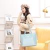 Bolso tote de gran capacidad con relieve de diamante 2023 nuevo moda moderno fresco color sólido decoración de lentejuelas bolso de hombro
