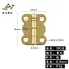 Bisagras Planas Miniatura, Bisagras Pequeñas para Cajas de Madera, Bisagras Plegables de Hierro Miniatura, Bisagras para Marcos de Fotos, Bisagras para Puertas de Armario