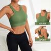 Sujetador Deportivo Transpirable Sin Costuras de Alta Calidad Transfronterizo para Mujer para Fitness, Correr y Yoga