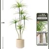 Planta Verde de Simulación Madera Milenaria Planta Falsa Lujo Ligero de Gama Alta Decoración de Interiores Árbol Sala de Estar Grande en Maceta Adornos de Piso