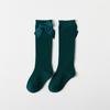 Calcetines para Bebé Primavera y Otoño Español Lazo Grande Calcetines Altos hasta la Rodilla para Bebé Calcetines para Niñas Calcetines para Niñas Pequeñas de Amazon