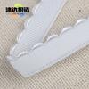 Tira de Busto para Ropa Interior Accesorios de Cinta de Nylon Poliéster Media Luna Elástica Banda Elástica 1.0CM1.5CM Color en stock
