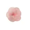 Estilo Doce e Gentil Borda Queimada Organza Rosa Grampo de Cabelo DIY Feito à Mão Acessórios de Cabelo Brincos Acessórios de Roupa Acessórios