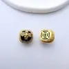 Cuentas Espaciadoras Redondas con Forma de Abeja de Múltiples Agujeros Chapadas en Oro con Circonita Microincrustada para Pulseras y Collares Hechos a Mano para Bricolaje Materiales para Beadwork Accesorios