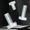 Tornillos hexagonales externos galvanizados grado 4.8, tornillos de media rosca extendida y rosca completa, tornillos de hierro agrandados de norma nacional M6M8-M42