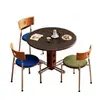 Silla de Comedor de Madera Maciza Uso en Casa Silla Berg 2026 Nueva Silla de Restaurante Apilable Taburete Estilo Mediados de Siglo Silla con Respaldo para Mesa de Comedor
