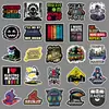50 Pegatinas de Música Electrónica Transfronterizas Música Electrónica Moda Musical Genial Impermeables Decoración Altavoz Pegatinas para Laptop