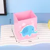 Portaplumas de Animales de Dibujos Animados de Madera Artesanías de Madera Fábrica de Papelería Al por Mayor Madera de Pino de Dibujos Animados Día del Niño