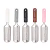 Raspador de Pies de Acero Inoxidable Transfronterizo, Removedor de Piel Muerta, Lima de Pies, Exfoliante de Talones, Herramienta para Cuidado de Pies, Molinillo de Pies Engrosado