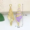 Acessórios para Joias DIY de Concha Grande Transfronteiriça Desenho Animado Fofo Joias DIY Feitas à Mão Acessórios para Joias DIY de Esmalte