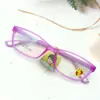 Armazones Negros para Gafas para Niños al por Mayor en Stock, Armazones Ultra-Ligeros de Tr90, Tamaño Pequeño, Gafas de Montura Completa para Miopía