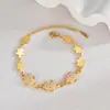 Moda Europeia e Americana Pulseira Feminina de Coração Estilo Ins Nicho Luxo Acessível High-End Pulseira com Padrão Geométrico Dropshipping