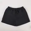 Shorts de Natação Masculino Casual de Cor Sólida para o Verão, Shorts de Cinco Pontos à Prova d'Água de Secagem Rápida com Pernas Retas e Forro, Shorts de Praia, Moda Casual
