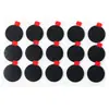 Alfombrilla Antideslizante de Silicona Personalizada Resistente a Altas Temperaturas, Junta Redonda Negra de Almacenamiento de Energía, Alfombrilla Amortiguadora Antideslizante Resistente al Desgaste con Adhesivo para Vehículos de Nueva Energía