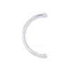 Prata Esterlina S925 Sólida Meia Pulseira Florada Acessórios Pulseira para Mulheres DIY Feita à Mão Flor Borboleta Pulseira de Prata Versão Leve