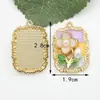 Accesorios para Joyería DIY Más Vendidos Transfronterizos, Pinturas Famosas Estilo Vintage, Joyería DIY Hecha a Mano, Accesorios para Joyería DIY El Jardín de Monet