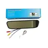 Grabadora de conducción colgante de 4.3 pulgadas HD con entrada bidireccional, imagen de reversa, pantalla HD de espejo retrovisor para coche