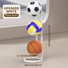 Estante de Almacenamiento de Baloncesto para Niños, Adecuado para Guardar Equipamiento de Fútbol y Voleibol, Estante de Almacenamiento para Interiores para Jardín de Infancia, Soporte de Baloncesto Infantil