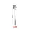 Cuchara de acero inoxidable estilo japonés flor natural cuchara creativa para mezclar café postre cuchara pequeña cuchara en forma de corazón cuchara de flor de cerezo rosa