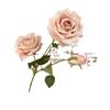 3 Findella Rose Flores de Simulación de Comercio Exterior Flores Decoración de Boda Sala de Estar Camino de Flores Novia Sosteniendo Ramo de Rosas Flores Artificiales
