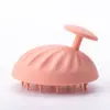 Nuevo Cepillo de Silicona para Champú, Cepillo Masajeador, Artefacto para Champú, Peine para Champú, Rascador de Cabeza de Silicona para Limpieza del Cuero Cabelludo y Anti-Picazón