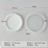 Ropeiro de Cânhamo Torcido Cimento Gesso Porta-copos Molde de Silicone DIY Bandeja de Armazenamento de Cola de Cristal Lixa de Gesso Atacado