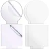Venda Quente Transfronteiriça Display de Placa Acrílica Lisa Base de Mesa Led para Projetos Acrílico Transparente de 2mm Placa de Luz DIY